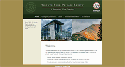 Desktop Screenshot of gfprivateequity.com