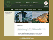Tablet Screenshot of gfprivateequity.com